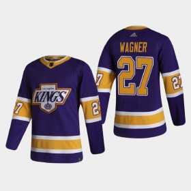 Los Angeles Kings Austin Wagner 27 2020-21 Reverse Retro Authentic Shirt - Mannen